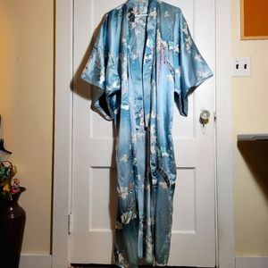 Blue and Purple Kimono